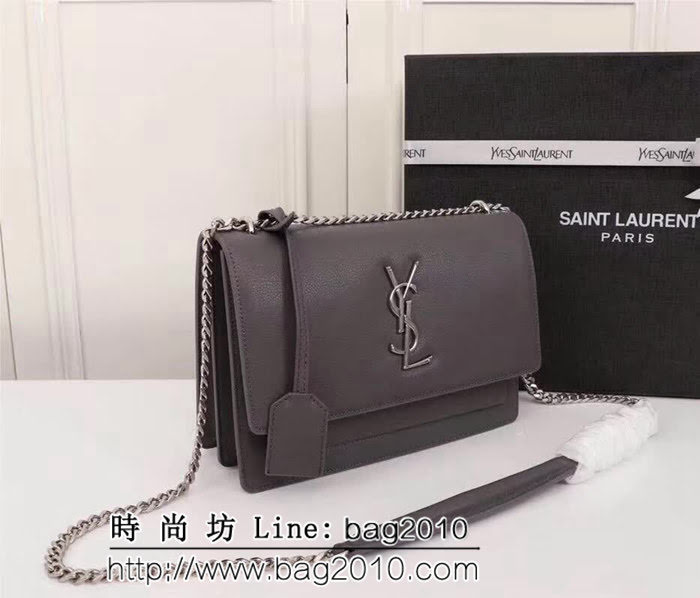 YSL聖羅蘭 爆款出擊 王子文同款原版牛皮SAINT LAURENT 前翻蓋手袋 可肩背斜挎 26606 YAS1107